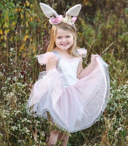 déguisement lapin avec robe et serre tête