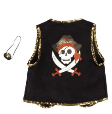 Déguisement pirates la veste et son cache oeil