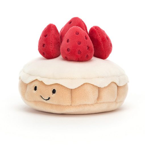 peluche tarte aux fraises Jellycat