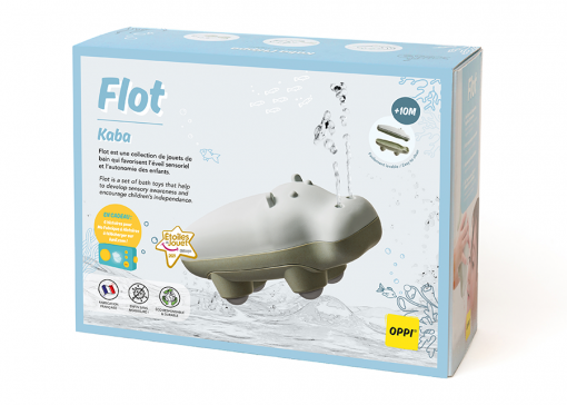 Jouet de bain Kaba l'hippopotame Oppi Flot