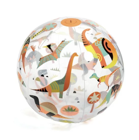 ballon gonflable dino ball djeco