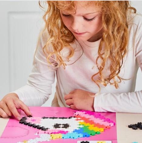 Plus Plus puzzle licorne