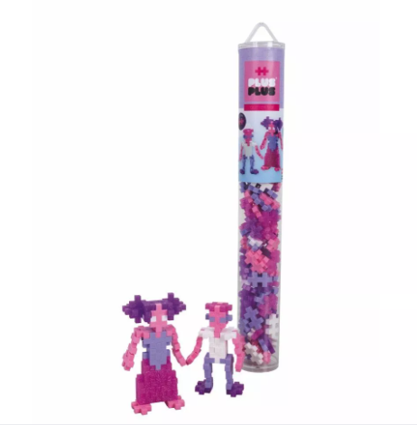 Plus Plus tubes de 100 pieces paillettes
