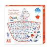 cape de pluie djeco ocean 3-5 ans