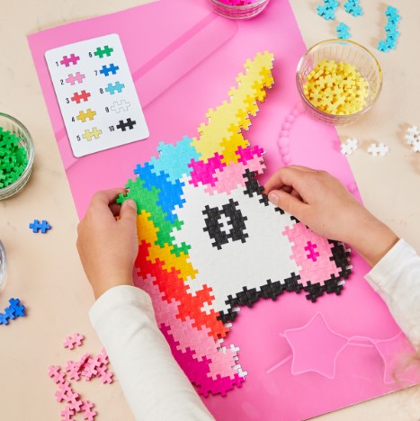 puzzle licorne 250 pièces Plus Plus