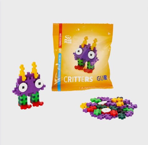 sachet Critters Gub 40 pièces Plus Plus