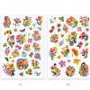 tatouage enfant djeco Aqua flor 2 planches