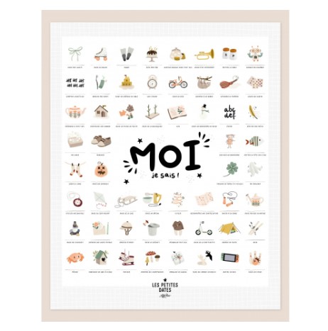 Affiche Moi je sais ! - Les petites dates