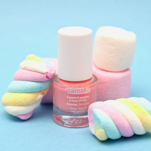 Vernis namaki pelable rose bonbon