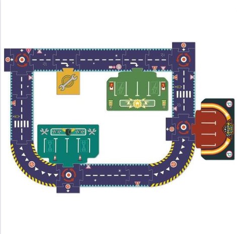 Circuit Puzzle Crazy Motors Djeco