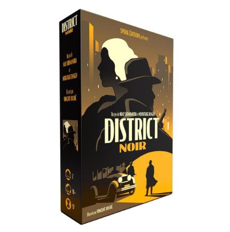 District noir jeu de société