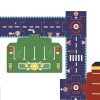 Puzzle Géant Circuit de ville Crazy Motors Djeco