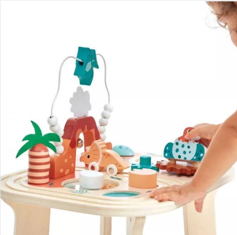 Petite table de jeu dinosaure Janod