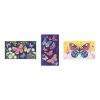 Tableaux sable fluo papillons