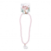 Collier lapin rose Great Pretenders
