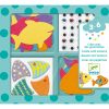 poissons en gommettes et feutrine