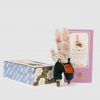 Poupée articulée minouchkas nine la lapine moulin roty avec boite cadeau